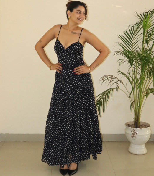 Pink Floral Summer Dress